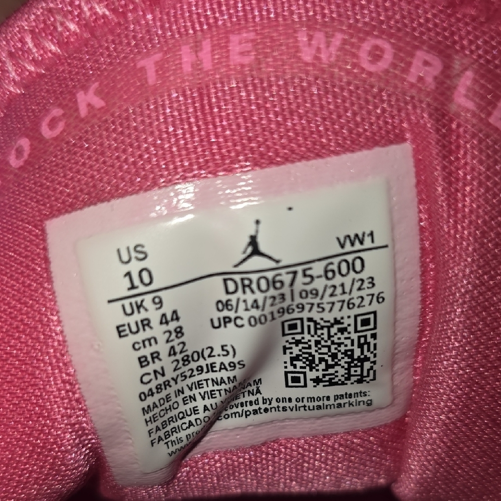 Jordan Zion 3 Pink Lotus Men's Sneakers 10 - Picture 5 of 6